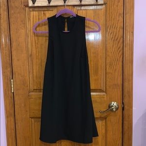 American Apparel Black High Neck Dress
